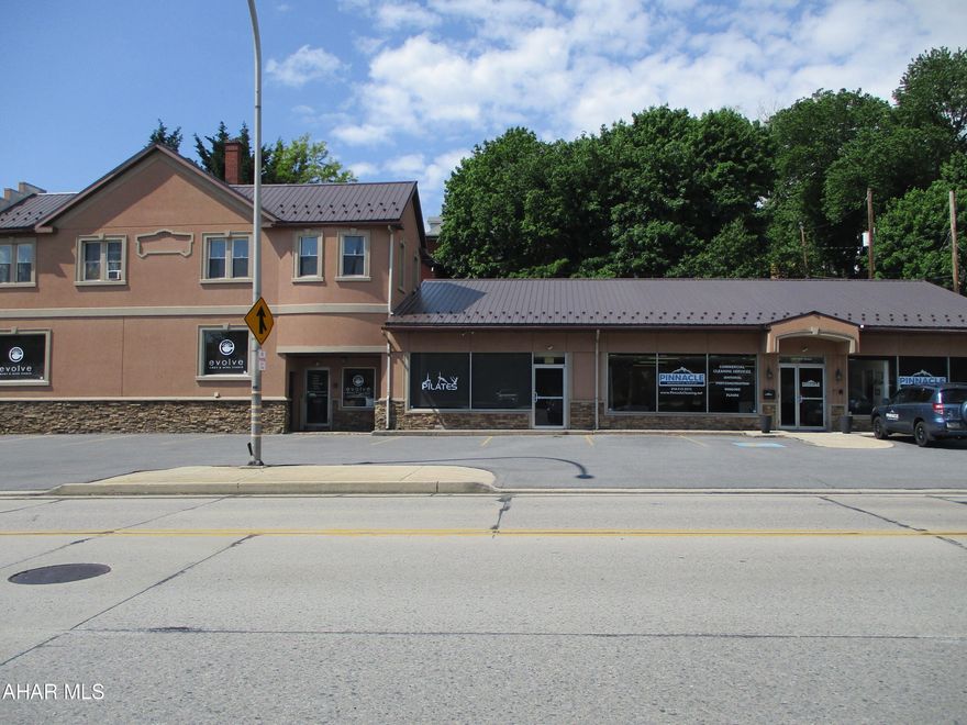 Attractively remodeled and upgraded investment property with easy access to downtown Altoona and major highways.  Two commercial tenants in place and one residential tenant in 3 bedroom, second floor unit.   This is a great addition to your investment portfolio.  Call for an appointment to preview.  Qualified buyers only, minimum 24 hour notice required.