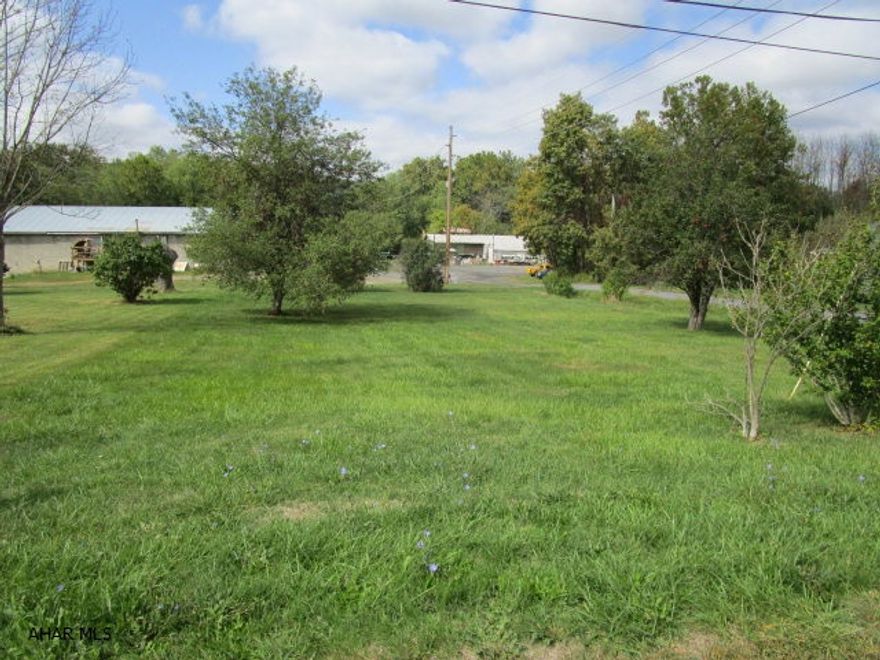 Vacant land parcel just outside of the Bedford Borough.  Public sewer is available (current tap fee is $3,135 - subject to change) and water would have to be provided by a private well.  Close to major roads in the area and downtown Bedford.