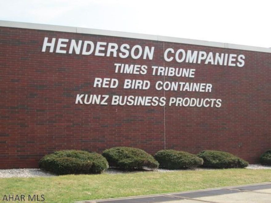 Altoona. 21,000 sq ft building on 1.16 acre lot. Convenient access to I99. Updated roof with additional insulation. Five newer furnaces which provide very low heating costs. Electrical system is 660 volts with 3 phase. Interior offers 4 offices, 1 conference room and 4 rest rooms. One heated dock area. This building offers many possibilities.