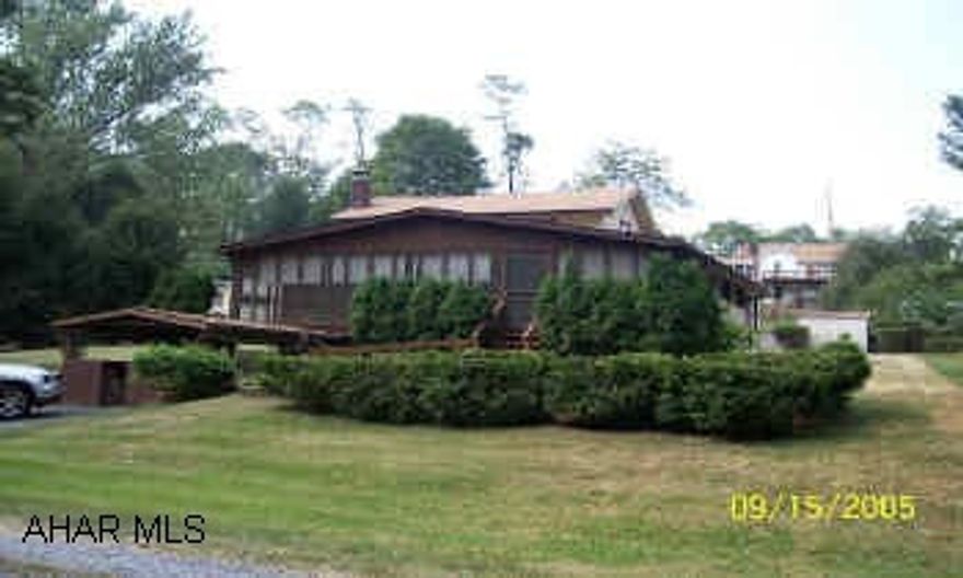 Nice year-round home or cottage near Juniata River. Includes detatched two car garage and two sheds.
