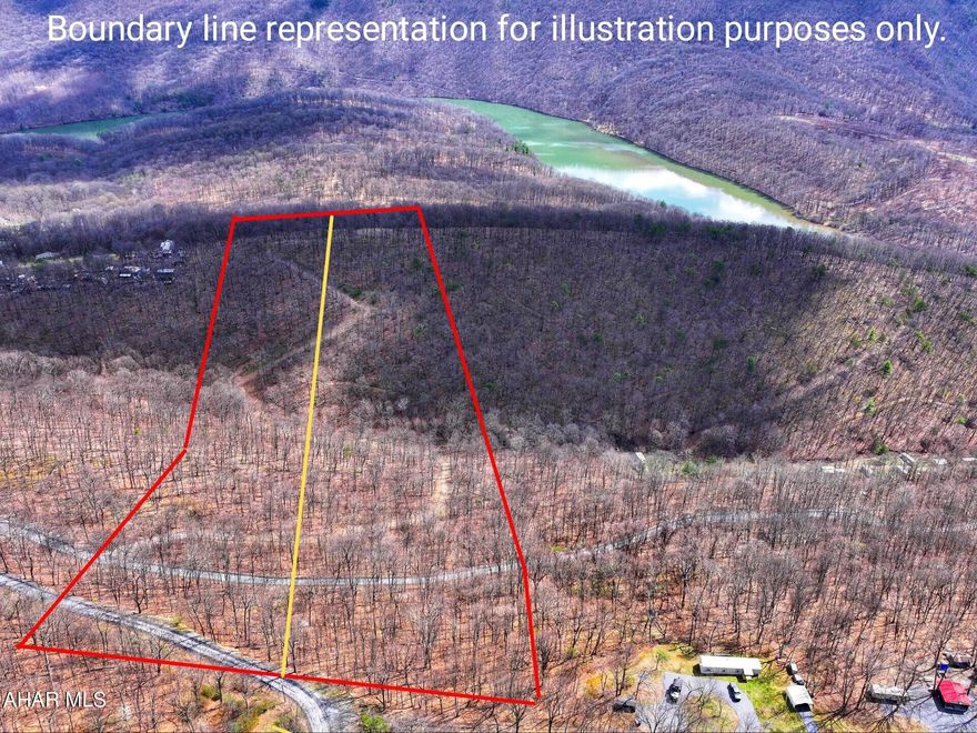 20±/- acres with breathtaking views of Raystown Lake and the surrounding landscape! This property features a cleared building site and established driveway ready for your dream home or weekend getaway. Located just 1 mile from Weaver Falls Boat Launch, enjoy quick access to boating, fishing, and all the recreation Raystown Lake has to offer. Beyond the lake, the property is ideal for outdoor enthusiasts, perfect for hunting, ATV riding, horseback riding, hiking, and exploring nature. Don't miss this opportunity to own a scenic piece of land near one of Pennsylvania's top outdoor destinations!