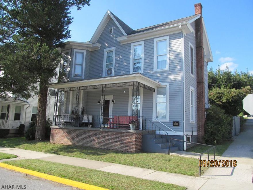 Home Sweet Home? or Home Away From Home? Great corner lot location. This house was built in 1875, by the town founder James Saxton for his daughter, Emily & still maintains its original oak woodwork and floors. The graceful curved arches, crown molding & walnut staircase are all indicative or a quality home. Family friendly w/ added updates of 2 /2 baths, modern kitchen w/ new appliances & 1st floor laundry. There is additional living space that with a little TLC could be an in-law suite, separate apt. or even a business. What about a vacation home? Close to Lake Raystown.