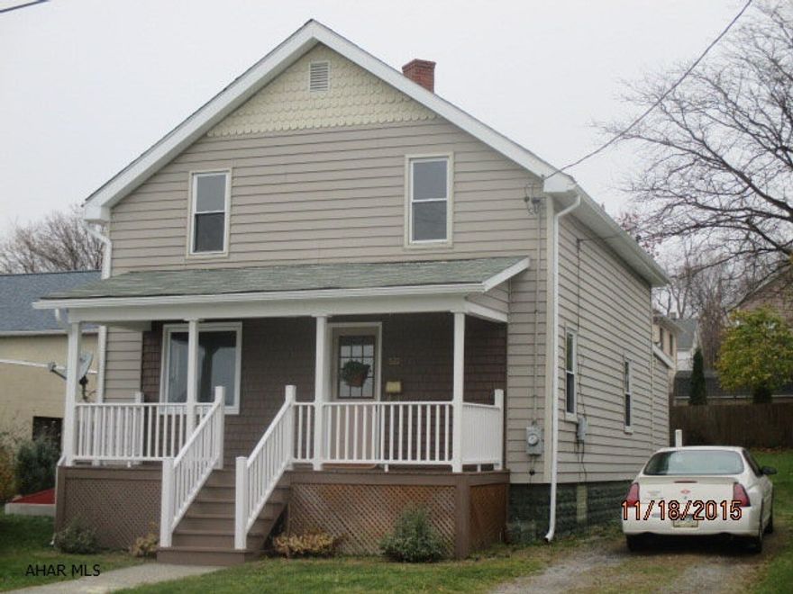 Must see, completely remodeled home from a brand new kitchen with all new appliances to fresh paint on all the walls.  1st floor 3/4 bath and 2nd floor full bath completely remodeled.  New ceramic tile, carpet and vinyl floor coverings throughout home. Brand new furnace installed in 2015 and only needs outside condenser unit to have central air.  Basement also completely thorosealed, painted, and vinyl floor installed. Nothing needed but to move in.