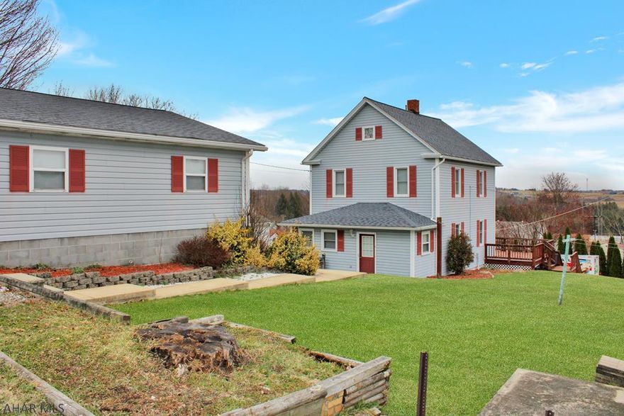 Have you been looking for that perfect home in Ebensburg but have not had any luck due to the inventory shortage? Well, your bad luck just ended! Check out this beautiful home that sits on a double lot within town! The house itself contains 3 beds and 1 bath with many updates throughout. The exterior of the property is immaculate and just simply tough to come by in Ebensburg! The house sits on a large flat double lot, with an oversized 2 car detached garage, shed for storage, & a large deck to relax on. Be sure to make it quick and get your private tour scheduled right away!