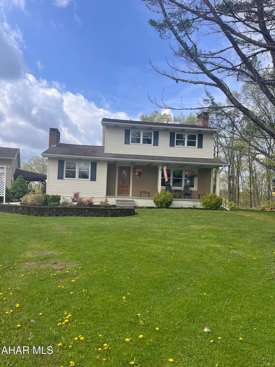 2 large parcels totaling 1.6 acres! This home checks all the boxes! 3BR 3.5BA - updated kitchen & baths, wood floors, 2 family rooms to have space to call your own and don't forget the amazing 3 car garage and outdoor living space with inground pool with pool bar, covered deck and even a pond with turtles and fish! Here you go! Don't wait!