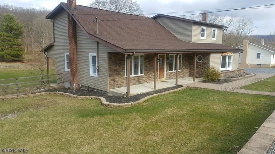 Spacious & totally remodeled 4 Bed 2 Bath on 6.86 acres.  Plenty of room inside & out.