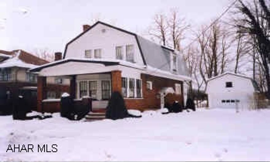 2 STORY BRICK DUTCH COLONIAL WITH 2 BEDROOMS, FORMAL DR, 1.5 BATH, 2 CAR GARAGE, CHARMING BAY WINDOWS IN LR AND DR, GAS FP IN LR.  WELL MAINTAINED.  CONVENIENTLY LOCATED.