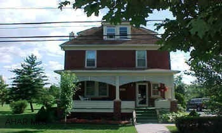A solid brick home on quiet dead-end street. Beautiful level lot. 28 x 44 garage with workshop area . Updated electrical, 4 yr old high efficiency furnace w/ electronic air cleaner, C/A, sunroom.A charming home. Directions:From Meadows intersection,Past Allegheny 1 school to stop sign. Straight across. 2nd house on left. Allegheny Township.