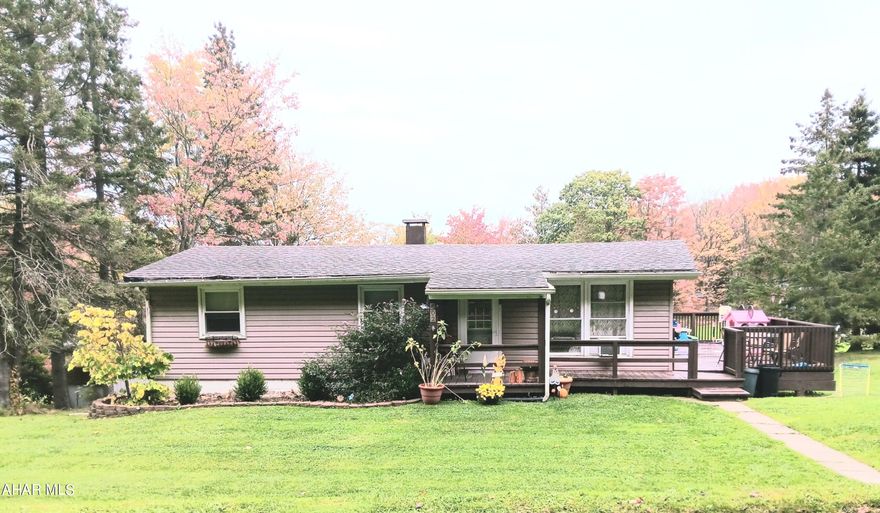 Check out this quaint and comfy 3 bedroom 1 bath raised ranch and all it has to offer! This home has all of the benefits of country living such as spacious flat yard and deck for entertaining. This residence features an integral 1 car garage perfect to keep the snow off vehicle or room to store mower and side by side. Living Room and eat in kitchen provide the perfect environment to take it easy and visit with friends and family. Home features updated full bath.Residence features a very functional basement that provides a ton of possibilities whether it be home office, rec room, additional bedrooms, or finish the basement to allow for more space to entertain. Priced to sell at 125,000