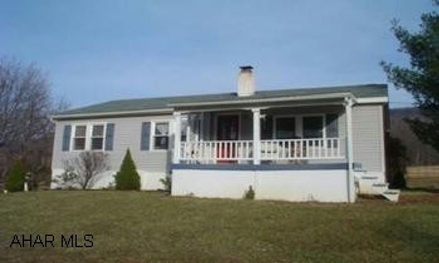 Modular home on a large level lot. Finished basement, woodstove, vaulted ceilings & skylight.