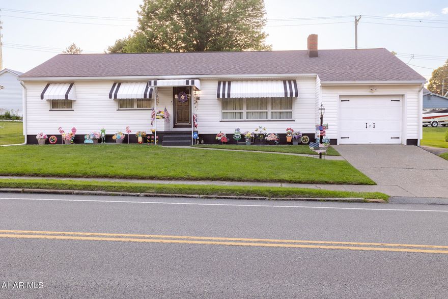 Discover the perfect blend of comfort and convenience in this charming 3-bedroom, 1-bath ranch! This home has been lovingly cared for inside and out, offering buyers a truly move-in-ready experience.

You'll love the bright and inviting layout with gorgeous hardwood floors, an integral garage for easy access, and a well-kept kitchen and living space ready for your personal touch.

Step outside to enjoy the spacious backyard, perfect for pets, play, or hosting get-togethers . Relax in the beautiful screened-in porch, your private retreat for quiet mornings or summer evenings.

This home checks all the boxes for those seeking one-level living, modern comfort, and plenty of outdoor space. Schedule your showing today!