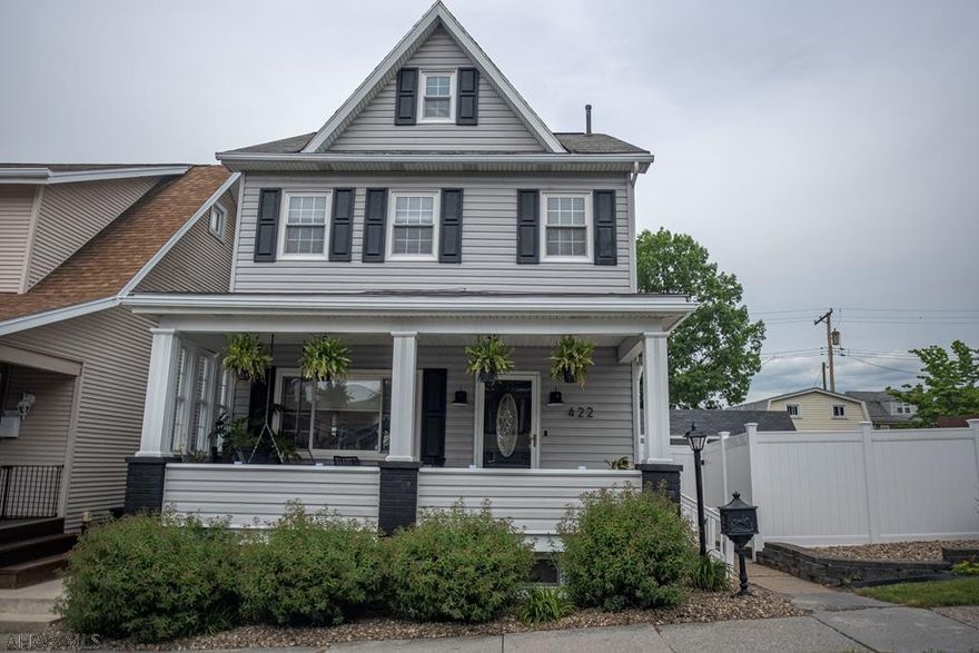 Charming and inviting - this impeccably maintained home offers a move-in ready space with 3 bedrooms, 1.5 bath and updatesthroughout. Hardwood floors on all levels have been completely refinished. Master Bedroom has a spacious walk-in closet. Laundry room is convenientlylocated on the 1st floor. 2 car detached garage and basketball court.And, out back, you will enjoy relaxing in the gorgeous in-ground pool (new liner recently installed),entertaining friends and family at the huge outdoorbar area, and roasting marshmallows around the firepit.This property has it all!