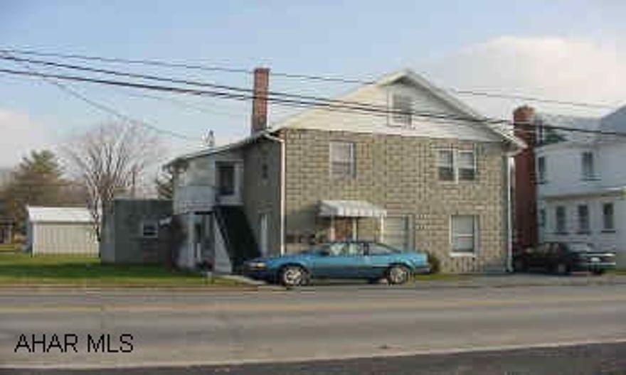 APT 1  & 4 RENT  $300   APT 2&3 RENT 250 &260 MONTH TO MONTH LEASE...4 ELECTRIC HOT WATER HEATERS..2 OIL  & 2 ELECTRIC FURANCES ....200 AMP AND 100AMP BREAKERS......EACH HAS OWN LAUNDRY FACILITIES...TENANTS PAY ALL THEIR OWN UTILITIES