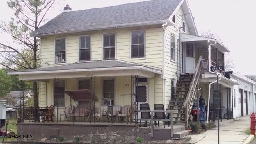 Great opportunity! Live in spacious 1st floor apt., rent out 2nd floor-also store cars, boats, tools, etc. in the 4 Bay att. garage or just rent that out too! Sweet package!