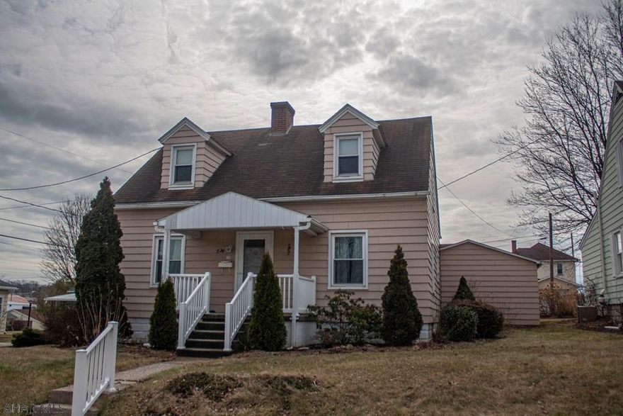 Don't miss this 2 bedroom, 2 bathroom Roaring Spring home on a corner lot with attached garage. Small bonus room on second floor could be used as a 3rd bedroom. Hardwood floors are under the carpet downstairs. Enclosed back porch as a bonus room. New windows and doors throughout. Check out the 3D tour.