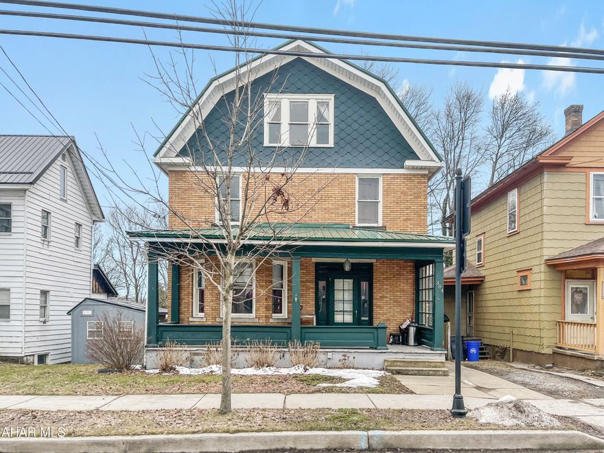 Welcome to 304 E High Street located within the borough of Ebensburg & Central Cambria School District. This large home offers many updates throughout & has the opportunity for you to add your finishing touches. Updates include a brand new metal roof, updated bathrooms, updated kitchen, & so much more! Your main floor includes a large foyer, living area, grand dining room, updated kitchen w/ plenty of cabinet & counter space, & first floor laundry w/ a half bath! Throughout the first floor are also beautiful hardwood floors. The second floor of the home houses 3 large bedrooms identical in size along with a fully updated bathroom. The attic is fully finished and features a large bedroom w/ an additional bonus room. The basement of the home has carpeting, & a full bathroom. Fully finish the basement by adding a drop ceiling & now you have a great entertaining space! The exterior of the property features two covered porches and a private yard. This property is located within the heart of the borough and is within walking distance to all restaurants,shops, etc. Call to schedule your private tour today!