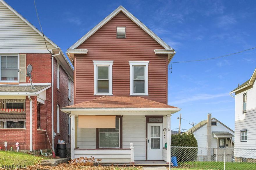 Looking for a move in ready home at an affordable price with great amenities? Well 711 Linden Avenue is just the place for you! This 2 bedroom, 1 bathroom home is completely spotless from head to toe. The home itself has a large living space with hardwood flooring running throughout. Concerned about storage? Don't you worry! There is a full unfinished basement and a full unfinished attic that both have plenty of space for storage! The exterior of the property is simply immaculate and usable. Out front is a covered front porch, towards the back of the home is a patio for relaxing and further back are the 2 garages. Schedule a tour today before this one is gone!