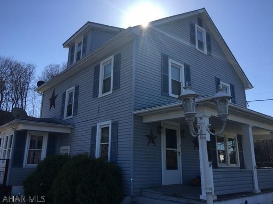 Fully updated home on spacious lot. Property backs up to prime trout fishing area of Yellow Creek. Enjoy the serenity of nature while not being far from amenities. Outdoor amenities include deck, large flat yard and oversized two bay garage. Inside you'll find a mud room before you enter the big and bright kitchen, fully updated with gas stove, which seamlessly flows into dining room, living room and finally a front foyer with tile floor and large coat closet. Storage abounds upstairs through master bedroom to walk-up attic space. Two more bedrooms, and large full bath upstairs. Feel safe and secure in this home with an ADT Security System tied to smoke detectors. Central air and several heating options. This house needs nothing. Set up your showing today!