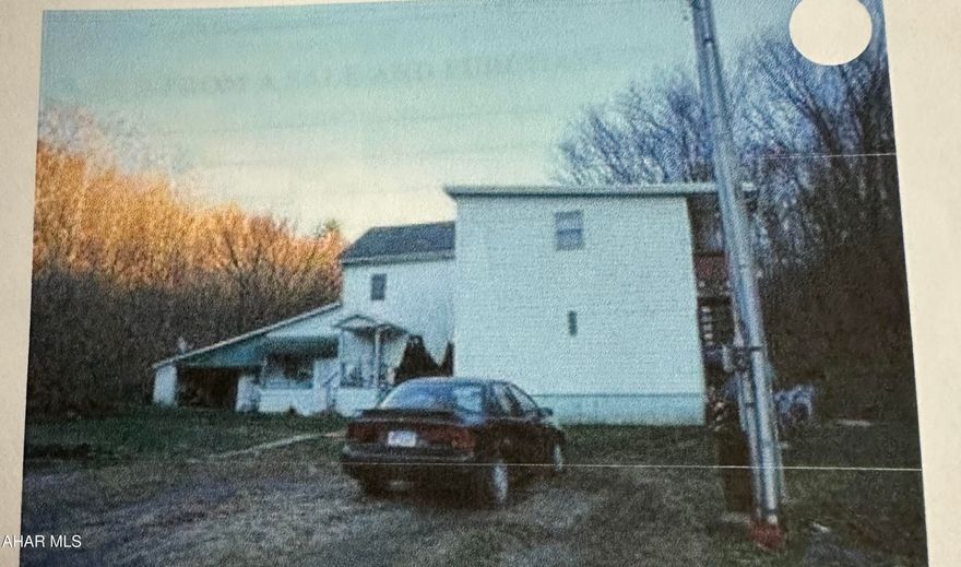 The home is constructed of vinyl & wood. Sewer is a sand mound. The 1 story house in the back hasn't been lived in for many years.  Owner doesn't know anything about it.   Units 222, 224, 226, 238 Reilly Lane