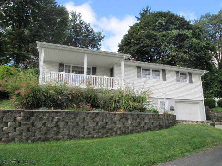 Check out this immaculate one story, nestled within the Fairview area of Altoona. This completely remodeled, 3 BR, 2 BA features beautiful hardwood floors, finished LL that is furnished and fenced side yard. Be sure to see the pictures of the great views from the front porch.