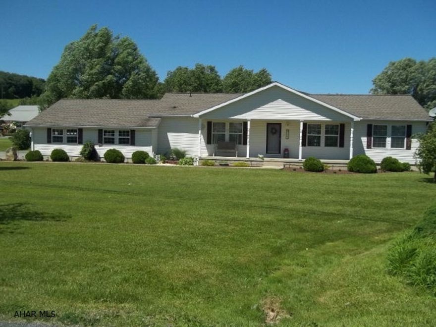 All you can say about this one is, WOW! You name it, this home has it. This amazing manufactured ranch style home  sits on 1 full acre of flat land with a screened in gazebo for outdoor fun. It has a large 3 car garage and a  composite wood deck with a retractable awning overlooking the open yard. The basement is completely finished with a gas fire place with lots of room for entertaining. This home is in mint condition and move in ready with a Central vac unit as well! Once you set your eyes on this one you will want to call it home! Call listing agent today and request showing.