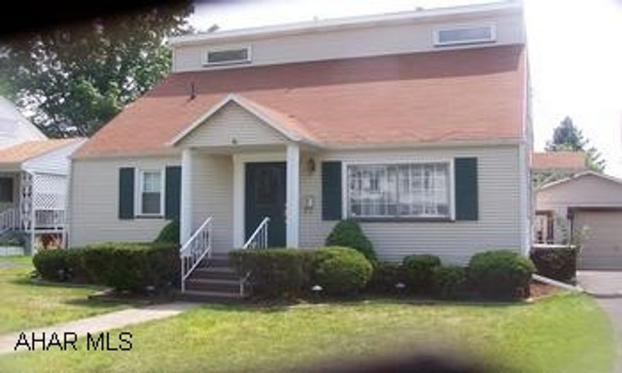 Lovely 3 bed 2 bath capecod.  Nicely remodeled throughout.  Finished basement- large deck above ground pool situated on nice private lot.