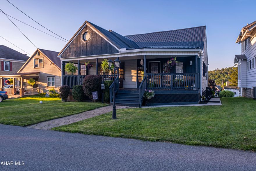 Welcome to this stunning one and a half-story home boasting 3 bedrooms and 2 full bathrooms. As you approach, you'll be greeted by a charming covered porch, perfect for enjoying a morning coffee or evening sunset.

Step inside, and you'll immediately be drawn to the spacious and airy living areas, offering ample room for relaxation and entertaining. The main level features a thoughtfully designed layout, with a stylishly appointed living room that flows seamlessly into a generous dining area. The newly updated kitchen is a chef's delight, showcasing ,abundant countertop space, and a convenient breakfast bar.



As you ascend to the upper level, you'll discover , two bedrooms  with roomy closets and extra space in the coopy holes for adequate storage.

Downstairs, in the beautifully finished basement, there is a Master bedroom with a full bath and a laundry room. This bedroom offers, a large walk in closet, excellent privacy and tranquility for guests or family members.Outside, a back deck beckons you to unwind and appreciate the serene surroundings. Whether it's hosting a barbecue or enjoying a quiet evening under the stars, this outdoor space is perfect for all your outdoor activities.

A wonderful addition to this property is the 2-car garage, providing ample space for parking and storage.
Don't miss the opportunity to make this impeccably maintained home your own. Schedule a showing today and experience the perfect combination of elegant living spaces, outdoor relaxation, and convenient features like the covered porch, back deck, and 2-car garage.
