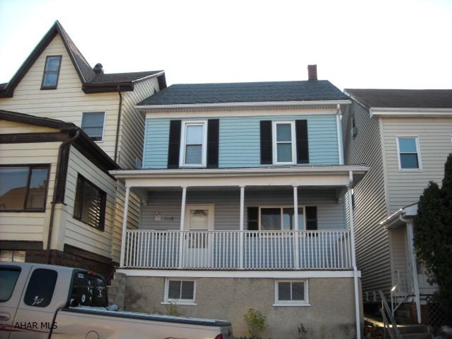 Attention! Here is an nicey updated home, ready to for you to move into.  Newer oak kitchen, 2 baths (half in bsmt), 100 amp electric, copper plumbing, vinyl siding, GFA heat (approx. $125/mo), off street parking on a good level yard, and lots of laminate flooring (pets or allergies?). Logan Elementary!  To top it off, a home warranty to offer protection for 1 year after your ownership.  This home has a large dining room for large gatherings! Great for the cooks out there! Very large heated 4th BR on 3rd floor too!! Cable & Phone hookups seem everywhere! Don't miss it!!!