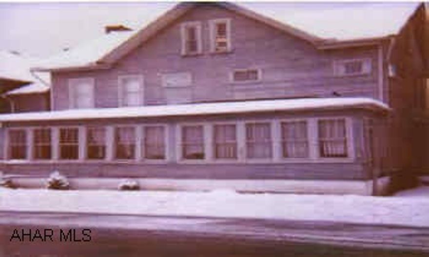 Duplex, one side gutted, offered "as is, where is".  Code violations on file. Duplex or one large home.  Offered "as is, where is".  Code violations on file.  Side by side, 1 - 2BR and 1 - 3BR.