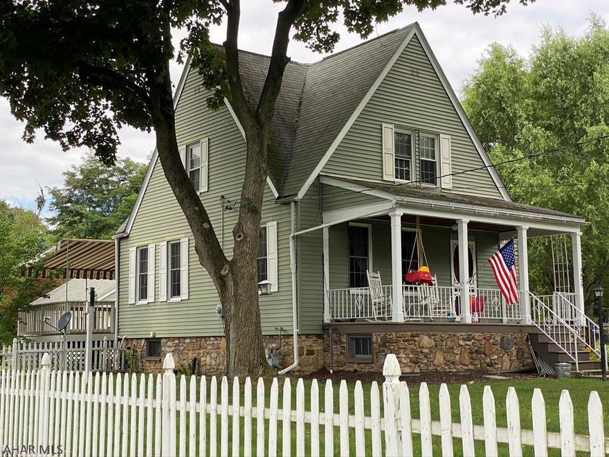 Motivated Seller! USDA eligible, quiet home on almost a half-acre, corner lot with a wrap-around driveway in Logan Township; low taxes and close to Ebner Elementary! The 2-car garage has electricity & water and an additional storage shed included. The deck comes with a 3 year old, removable awning overlooking the spacious backyard. The covered front porch overlooks a fenced front yard. This home has central air and forced-air natural gas heat controlled with a new Nest thermostat. The kitchen has unique, barn wood floors. A half bath is conveniently located on the main level. The windows are newer and the water tank installed in '17. The basement can be kept warm with an in-wall, natural gas unit. The full bathroom was updated in 2016 and includes a large, Cinderella Tub.