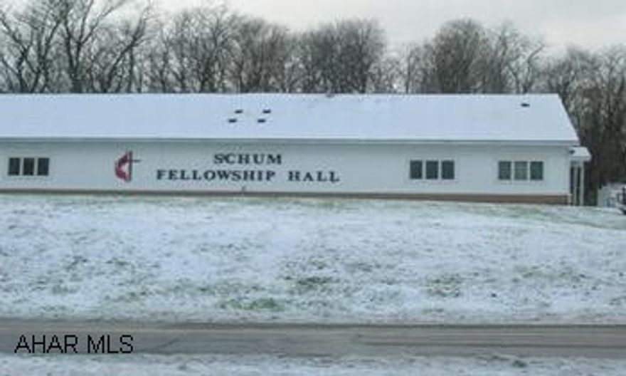 Church, adjoining building, and modern social hall.  A nice buy.