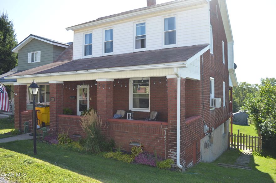 Portage-Remodeled 3 BR, 1 1/2 bath brick and vinyl sided cape cod style home on 50' x 150' fenced yard. Gas, forced air heat.  All windows have been replaced with most of them in 2023. Large front porch as well as covered rear deck.  Move-in condition.