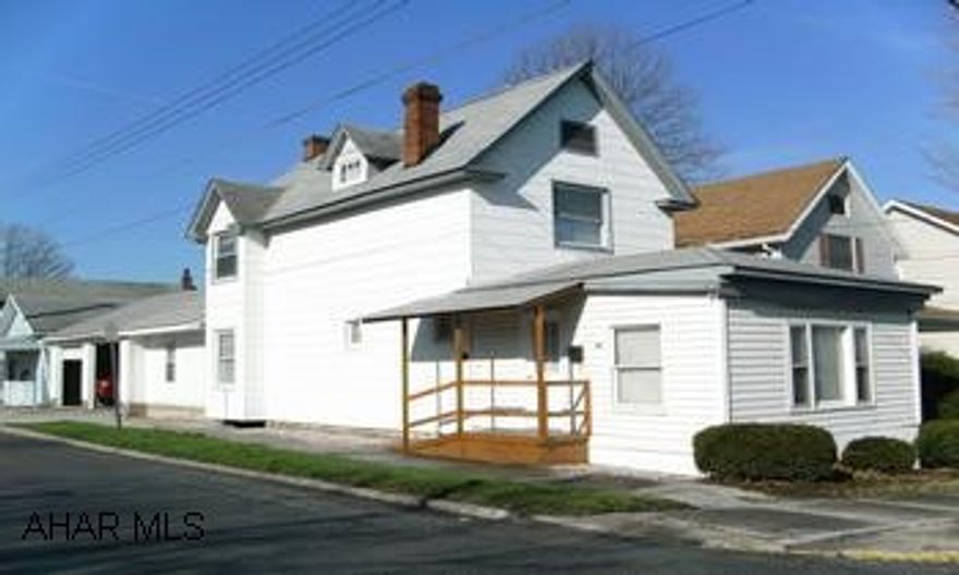 Large two story home, currently used to house four college students. Many possibilities. Great Investment. Corner lot, great 2 car attached garage. . Great location! Great price!