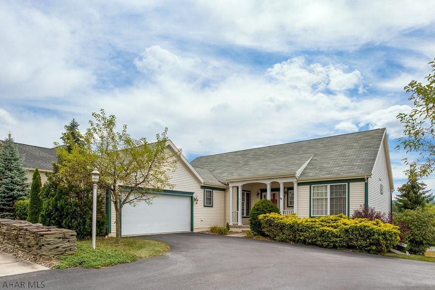 Open Floor plan with gas fireplace and vaulted ceilings.  This just begins to describe this one story home.  The kitchen has been redone and opened up with granite counters, stainless stell appliances, 1st floor laundry, hard wood floors on main floor, 3 bedrooms (could be 4th in basement), 3 full baths and 1/2 bath.  Enjoy all the natural light from doors leading to deck from Living Room.  Master bedroom, master bath.  Finished basement with small kitchen off family room, full bath, additional 4th bedroom or den and plenty of storage throughout.  Patio area off finished basement (deck above would need closed flooring).  Two car garage.  Don't wait - see it now.