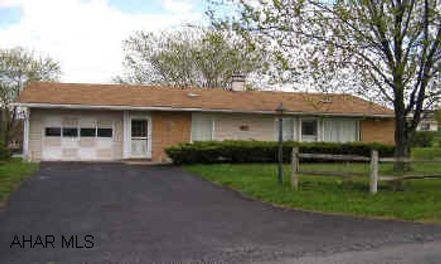 Sparkling 3BR Brick/Vinyl Ranch on level lot w/1 car attached garage and covered rear porch. In move-in condition. Newer oak kitchen and tiled bath. All appliances including refrigerator, smooth top range, dishwasher, microwave and hood plus washer and dryer, central air.