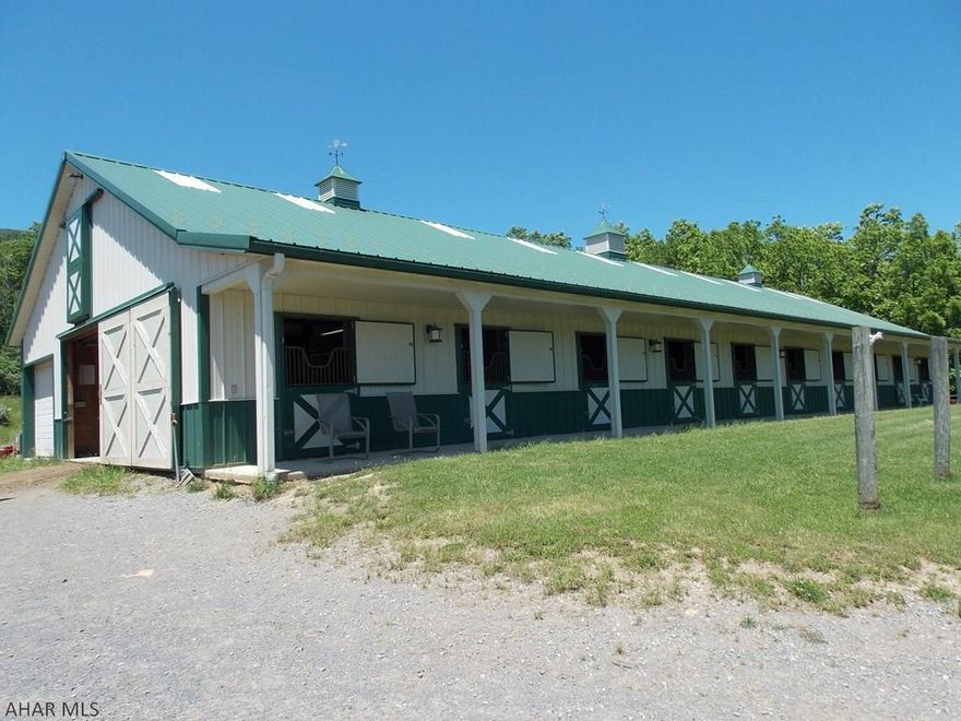 WANTED, horse lovers who love to hunt & want to build a dream estate, this is the property for you!  204.88 acres in beautiful Scotch Valley with stunning views, tons of privacy that borders the state game lands.  There is a 10 stall horse barn with a 16 ft wide isle through the center.  Opposite the stables is a tack room, storage, utility room, Farrier room and a shower for the horses.  The indoor riding ring is 72x120 one of the largest in the area with rubber and pine footing. The fenced outdoor ring is 200x230 with 4" sand & 4" rubber footing. Two fenced paddocks in front of the barn and another fenced 8 acre pasture. Approximately 40-45 acres of open ground and plenty of space for the home you always dreamed of. Call today for more info!