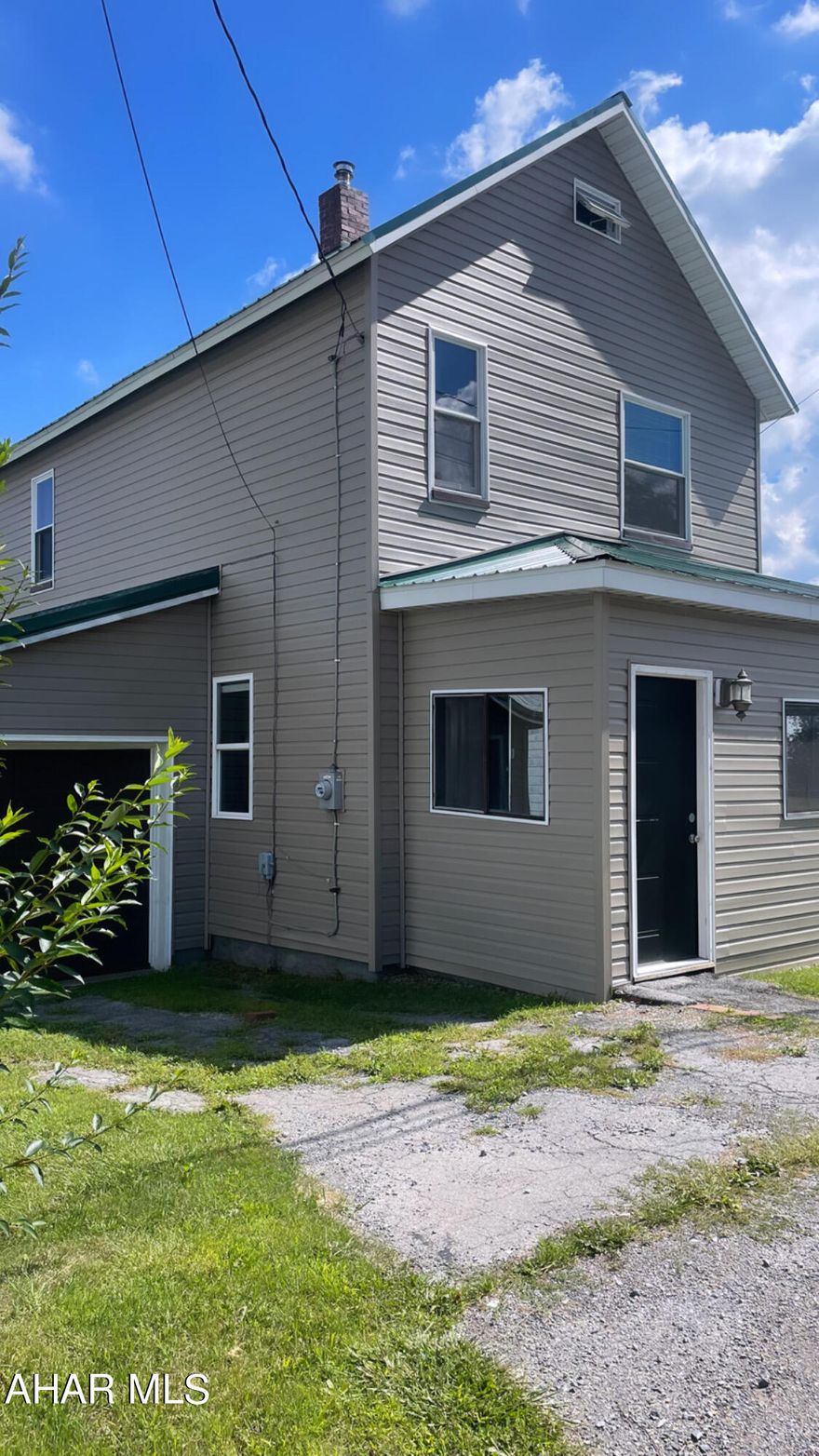 Take off your shoes and move right in this 2 bedroom, 2 bath home situated on a nice size lot located in the Cambria Heights School District. This home would make a great starter home or investors this could be the right fit for your portfolio. This lovely home features a large kitchen, new siding, new roof, new carpet and is freshly painted. This home offers a convenient location being close to town and the community park across the street is an added plus. The one car garage is perfect for added storage. Call to see this home before it's gone!