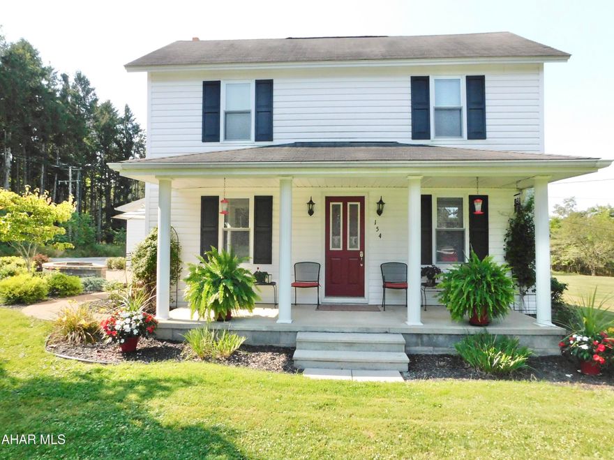 My, my, my...you will just fall right in love with this one the minute you drive by.  This home truly offers endless curb appeal from any angle of its nearly 1 acre lot.  
Outdoor relaxation here is endless. You can start your day by enjoying your morning coffee on your front porch rocking chair.  In the summertime, you can cool off with a nice afternoon dip in the pool.  Finally, by evening  you can relax by the fire on the patio especially during the upcoming crisp, fall nights.
As we head inside, you are going to fall more and more in love.  The great room is going to steal the show.  Wooden, vaulted ceilings and stone, gas fireplace complete an absolutely picturesque room.
There is plenty of additional living space on the other side of the home with a cozy living room.  This room offers endless possibilities.  You could add the office space you really need, a gaming room, or even a nice sitting area for reading your favorite book.
Must have features like a 2 car garage, first floor laundry and 1/2 bathroom, 3 closets in the master bedroom, and an updated kitchen are going to be the icing on the cake.
It is perfect and it is waiting for you to schedule your private tour to see if this home is THE ONE.