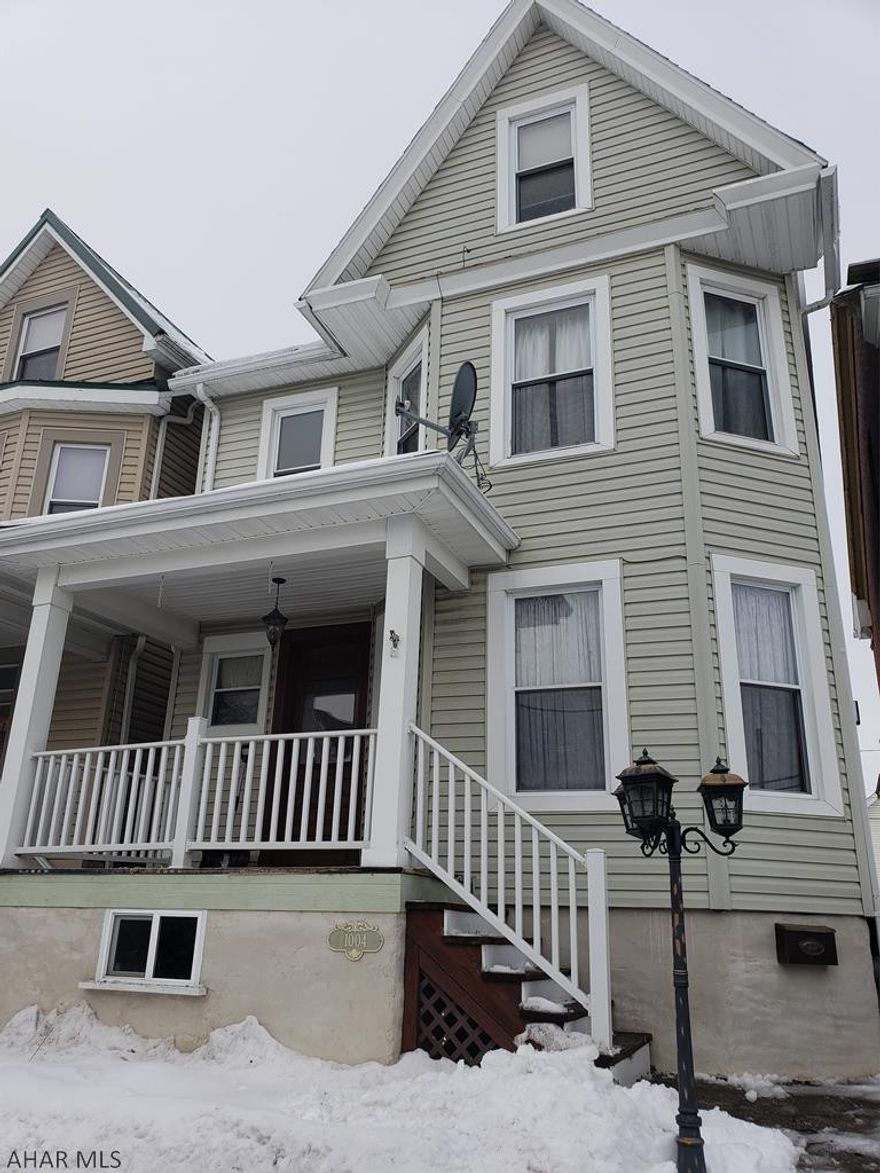 STUNNING move in ready 3 bedroom 1.5 bath home in the Fairview section of Altoona. The kitchen and dining room have been remodeled with beautiful granite counter tops, stainless steel appliances,  and beautiful bar. The open concept floor plan is perfect for entertaining. Conveniently the first floor offers laundry and half bath. French doors lead to the fenced in back yard. The 2nd floor offers 2 bedrooms with office and updated bathroom with jetted tub. The third floor offers a great master bedroom with high accent ceilings and lots of room! Call listing agent for your private tour today!