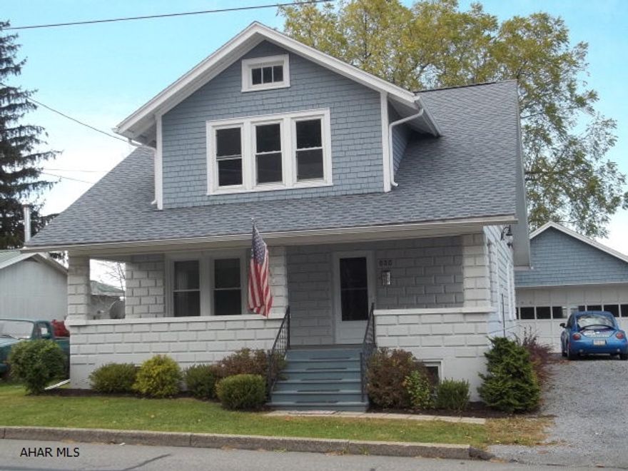 Super large Craftsman style home with a super floor plan and original woodwork.  This must-see home has 3 large BR's , 1.5 BA's ,lg EIK w/granite counters & ceramic tile floors, 1st fl laundry, 2 + car garage with tons of overhead storage, thermal windows, SCSD.Hardwood floors under carpets on first floor, possibly on second floor.  Newer kitchen w/granite tops. Newer baths, large rooms and storage closets. Unique woodwork throughout,  Simonton low UV double tilt-in windows, newer roof, gutters and downspouts, Natural gas on the lot, furnace convertible (insert) for oil. The heating system is an economical automatic-augur-feed pea-coal furnace that also supplies the home's hot water electrical Hot water heater back-up.