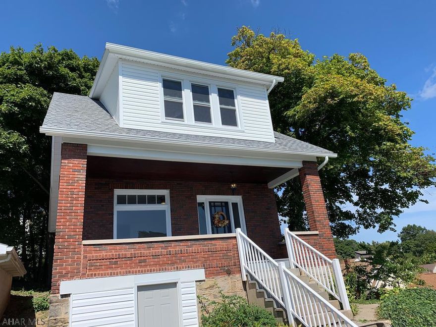 Newly renovated 3 bedroom brick home in the Fairview section of Altoona. Everything is completely done and ready for you to move-in. Open concept kitchen and dining room with new cabinets, new countertops, new appliances and recessed lighting. All new paint and flooring throughout. New and/or recently updated electrical, mechanicals, siding, soffit, facia, gutters and roof makes this a low maintenance home. One year home warranty included! Check out the 3D tour.