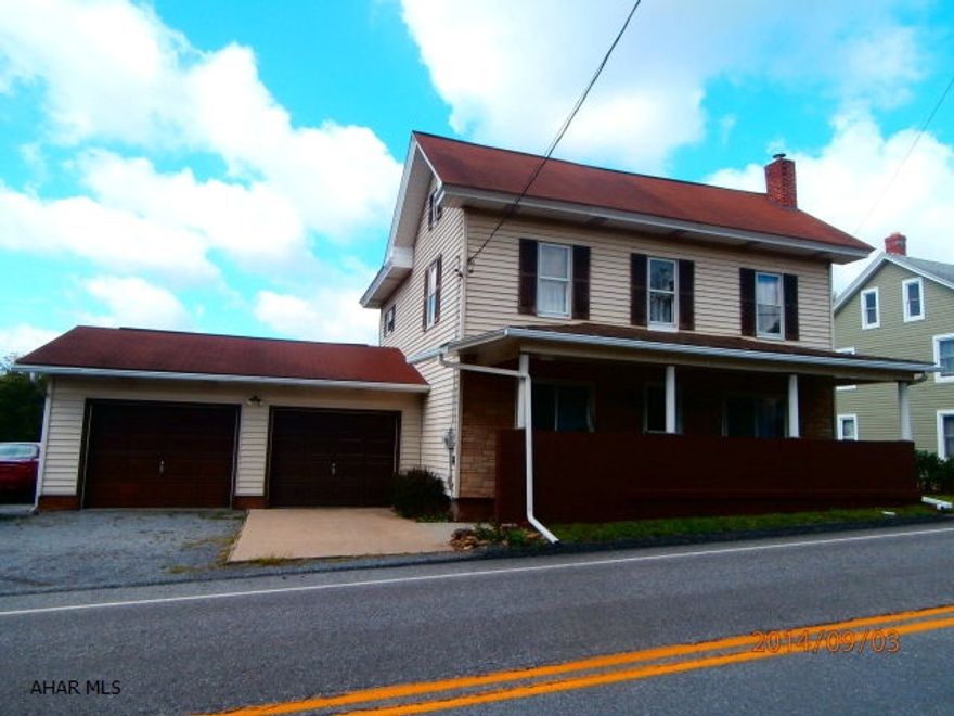 Well maintained two story with attached two car garage. Newer oil furnace, 100 amp elect. Generator hookup. Great house for the $$.