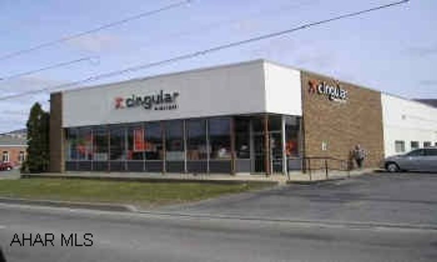 Large storefront with finished office area and warehouse.  Approximately 8,000 square feet. Cingular BuildingParsons Agency Inc. & Joseph Roiss are co-listers - Cal Joe or Pat for details.  Leasing Info is confidential.