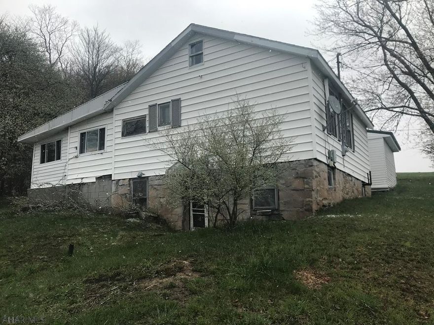 One story house, needs lots of work. Vacant.