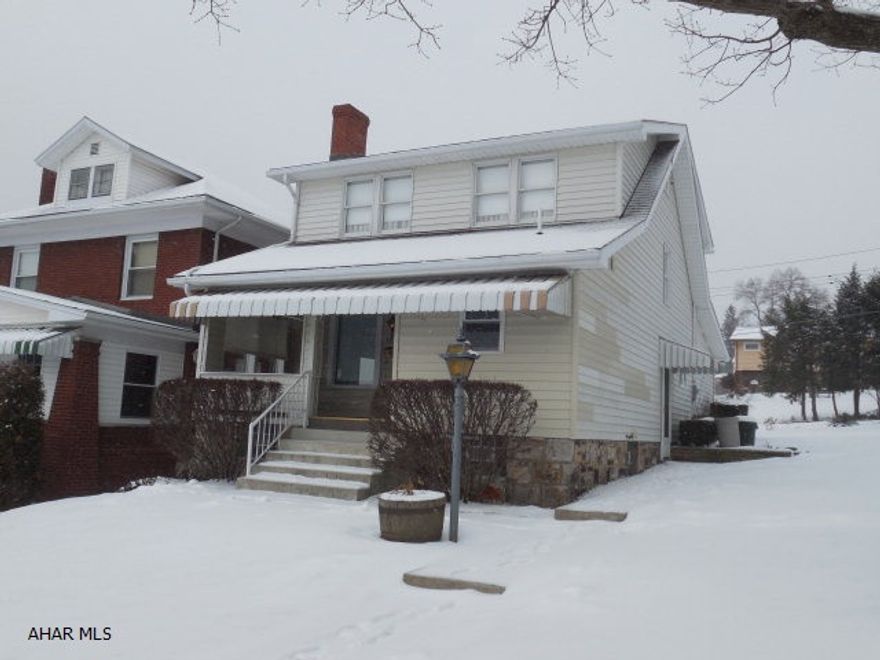 Well kept 2 bedroom home with 2 baths. Den or sitting rm on second floor. Large updated kitchen with eating area. lst floor family rm and bath.  Living rm with  brick fireplace.