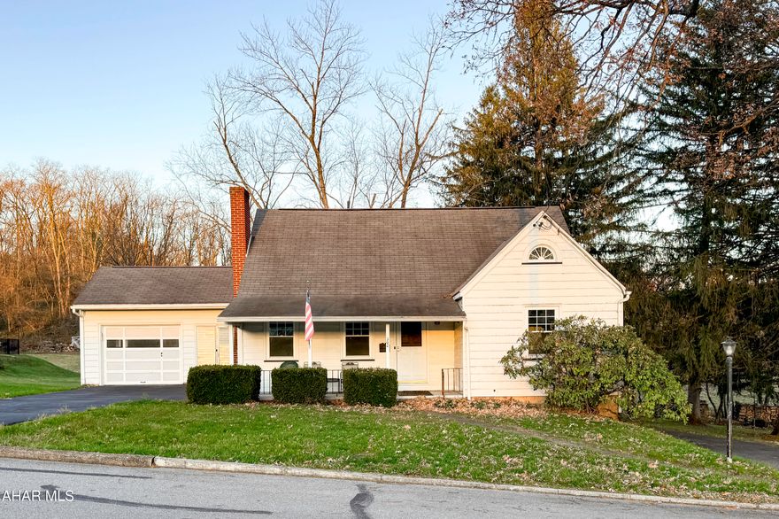 Can't decide if you would like to live in the country or a sweet neighborhood nestled within a fabulous little trail town? Why not have a little bit of both. Enjoy sunrises over the quiet town of Williamsburg from your front porch while taking residence in Williamsburg's Woodbury Township countryside. 302 Dean Street is situated just steps outside of the Williamsburg Borough providing public water, sewer, and street maintenance. 

With new flooring, carpet, and fresh paint, enjoy having everything you need on the first floor with two bedrooms, a bathroom, dining room, and kitchen. It also includes a bonus room and breezeway to the full garage. The second story has exciting potential for growth as an office, den, library, playroom, or anything else you dream of. The wide open basement and second garage space provides the perfect workshop for tinkerers, hobbyists, or those who love storage space, or it makes a great indoor shelter for hosting backyard picnics.

This .51 acre property is just blocks away from Williamsburg's elementary and high school. Dean Street provides quick access to the Lower Trail, Riverside Park, local library, coffee shop, and other eateries. It is within proximity to outdoor leisure and adventure at nearby Canoe Creek State Park and Raystown Lake. Altoona and State College provide more entertainment, dining, shopping, sports arenas, and more. There is so much to love about this property!