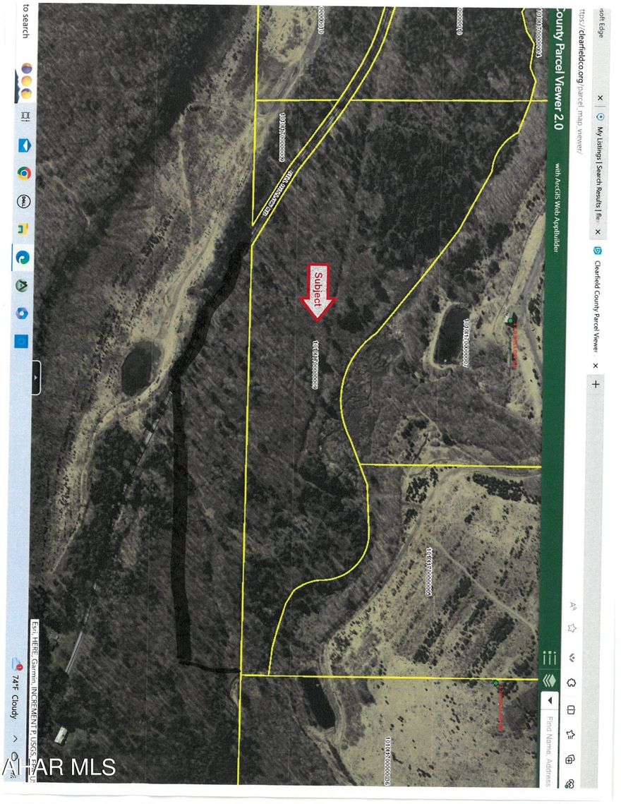 Wooded and cleared land suitable for hunting or homesite. Lots of road frontage. Close to Prince Gallitzin State Park and Rocki Run Recreation Area.  Electric available. Will not pass for on-lot sewage.