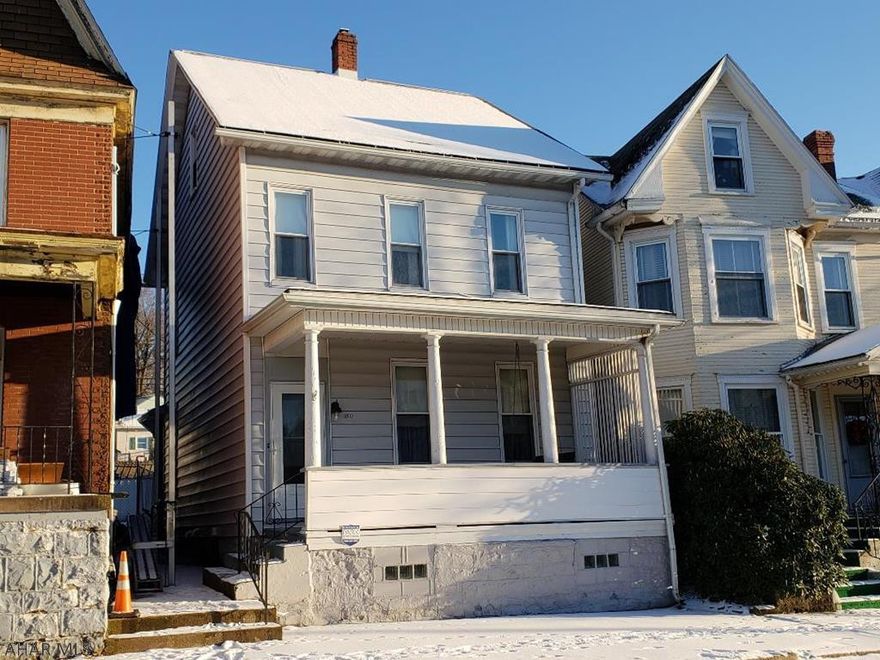 1919 4th Ave,Altoona Beautiful hardwood floors, 4 Bedrooms, spacious Kitchen, formal Dining Room, 1st floor laundry, finished attic, vinyl siding, fenced yard, rear alley, natural gas heat & central air, breakers.  J-468