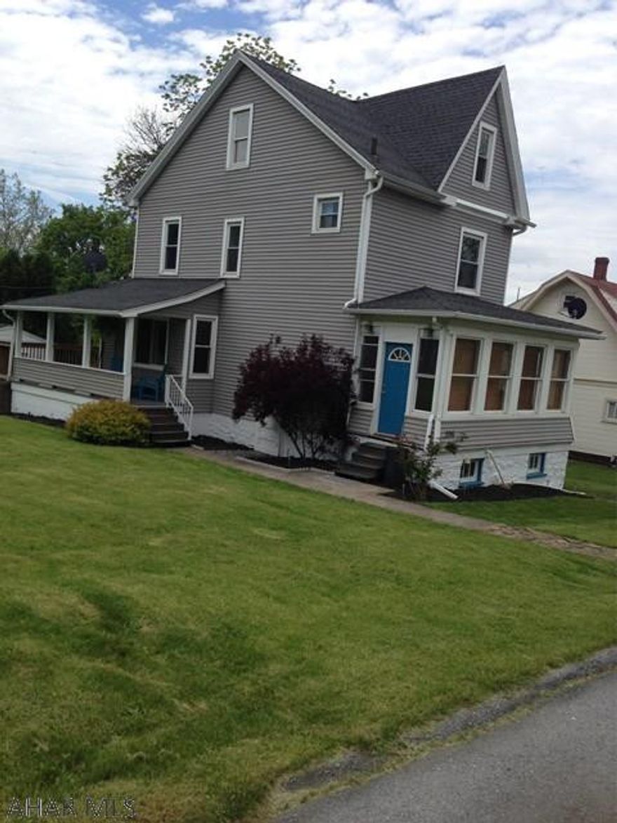 3 bedroom 2 story with 3rd floor possible 4th bedroom home in the Garden Heights Area of Altoona on a beautiful level 75 x 120 lot. 1 car garage and a large wood deck to enjoy outside grilling. Walking distance to grocery store. Move in ready act fast this is a MUST SEE!!