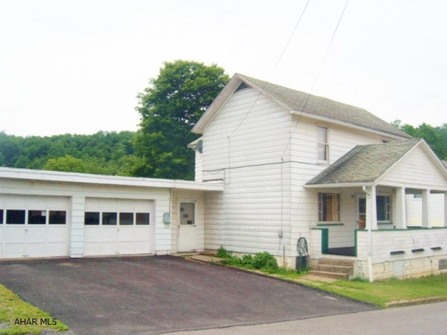 Affordable. Nice big rooms. eat in kitchen, enclosed porch. Quiet area! new furnace, new porch roof & garage roof